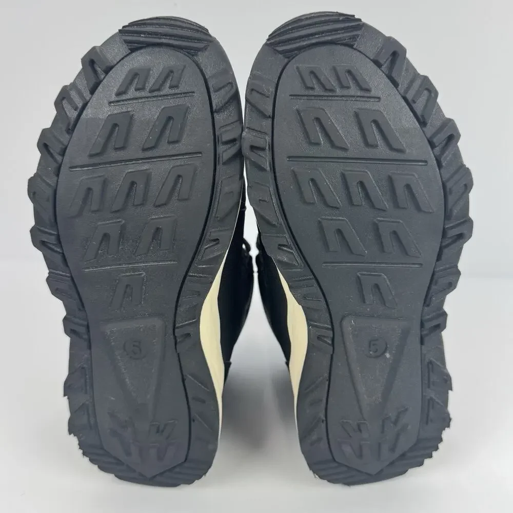 All in Motion Boy's Size 5 Arrow Hiker Winter Boots Black Snow Boots